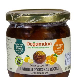 doĞamdan lİmonlu portakal reÇelİ 500gr.