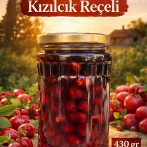 kizilcik reÇelİ 430gr.