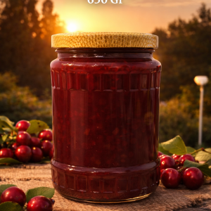 kizilcik marmelati 650gr.